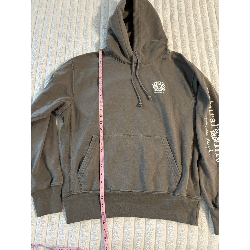 Natural Life Camper Van make your soul happy Hoodie Sweatshirt Women’s XS gray - Picture 5 of 9